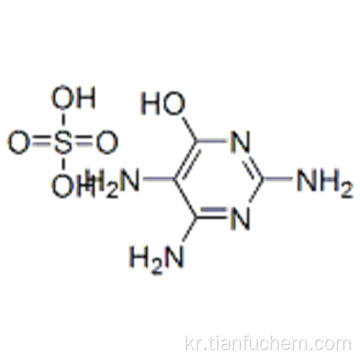 6- 히드 록시 -2,4,5- 트리아 미노 피리 미딘 설페이트 CAS 39267-74-8